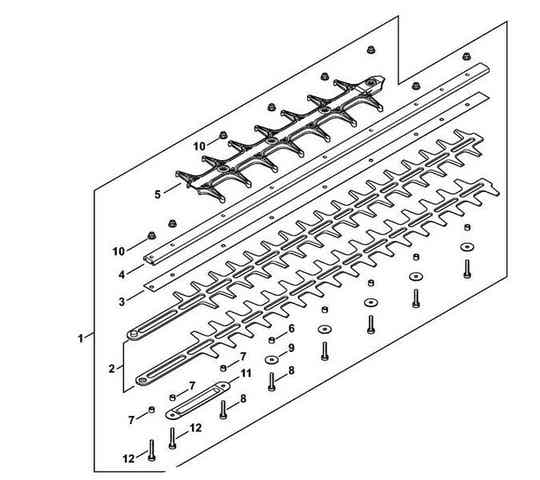 STIHL MESSENSET Heggenschaar 600 mm HSA 130 R