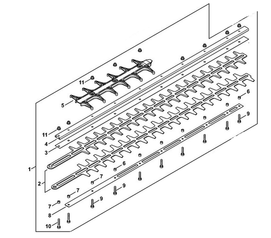 STIHL MESSENSET heggenschaar 750 mm HS 82 R