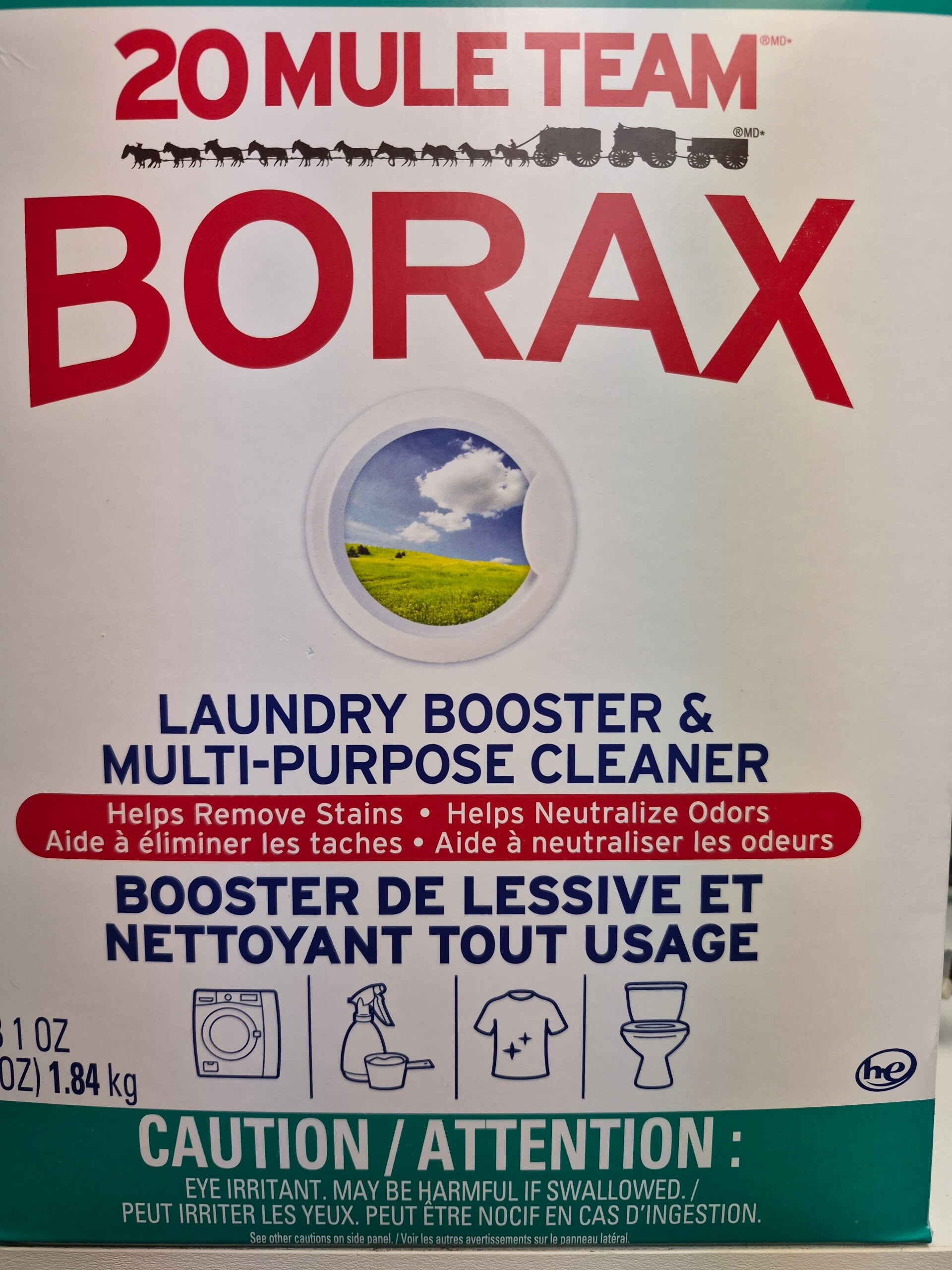 Borax (Borate de sodium)
