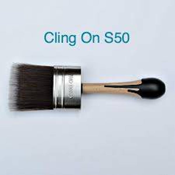 Korte steel kwast S50