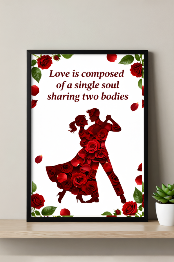 Rose "Soul Dance" – Ballroom Romance Art Print