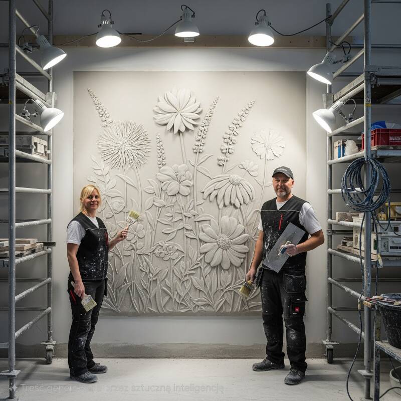 płaskorzeźby ścienne