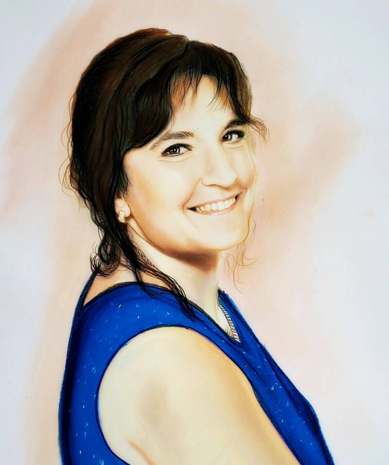 Portret rysowany kredkami 30/40 Pablo-art.jpg