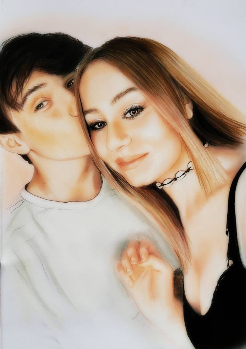 Portret rysowany kredkami 30/40 Pablo-art.jpg