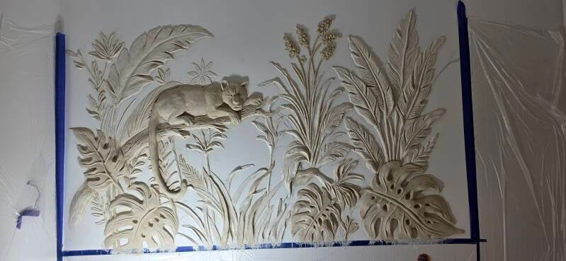 Płaskorzeźba ścienna 290/180 cm 