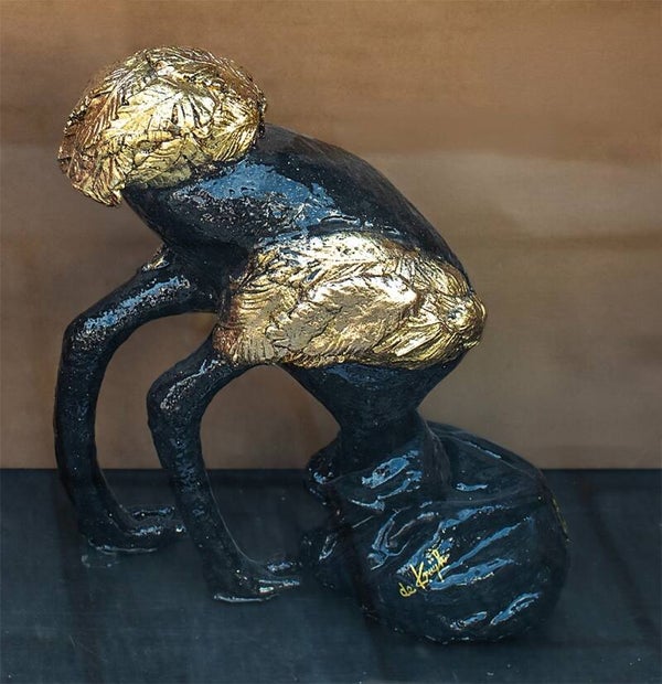 Ostrich 'Golddigger' - Monique de Kruijk