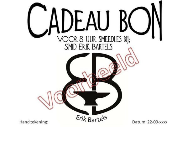 Cadeau bon Smeden