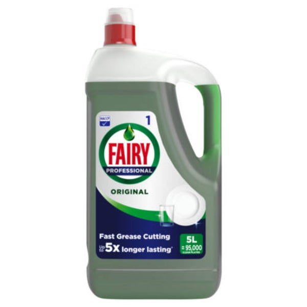 Fairy Professional Washing Up Liquid Original 5 Ltr
