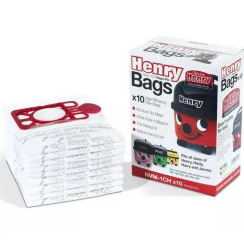 Numatic original vacuum bags 10pk