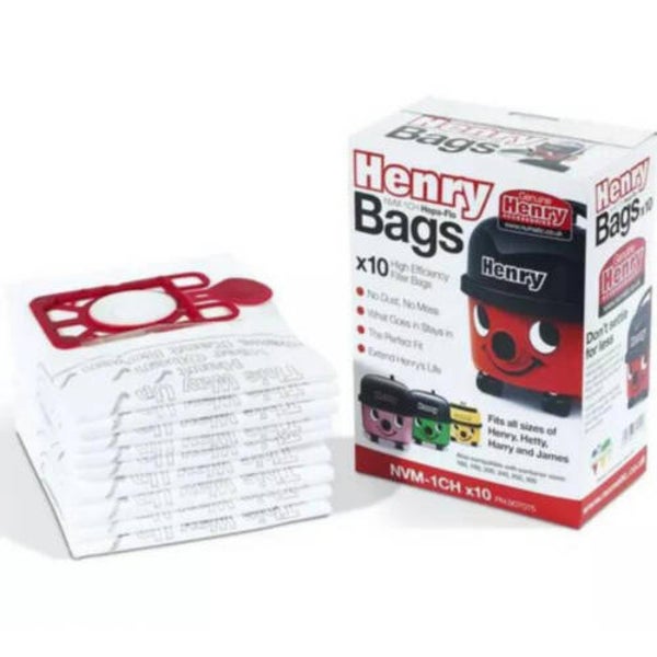 Numatic original vacuum bags 10pk