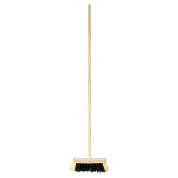 Dosco Brush & Handle Black & White 10 Inch/25cm