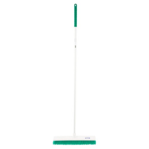 Dosco Hygiene 18in Green Soft Broom with Handle 18 Inch