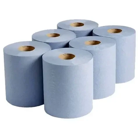 Blue Centrefeed Rolls 6 Per Pack