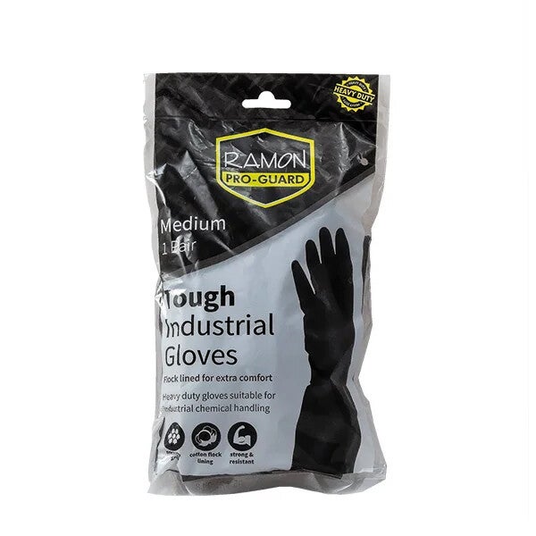 Industrial Rubber Gloves  10 pack