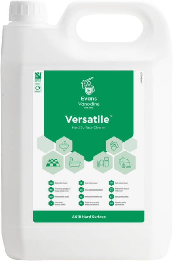 Evans Versatile Hard Surface Cleaner 5 Ltr