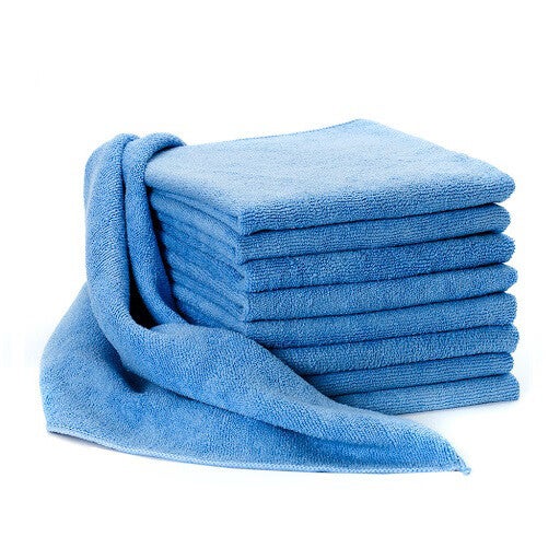 Performance Microfibre Cloths Blue & Grey 20 Pack