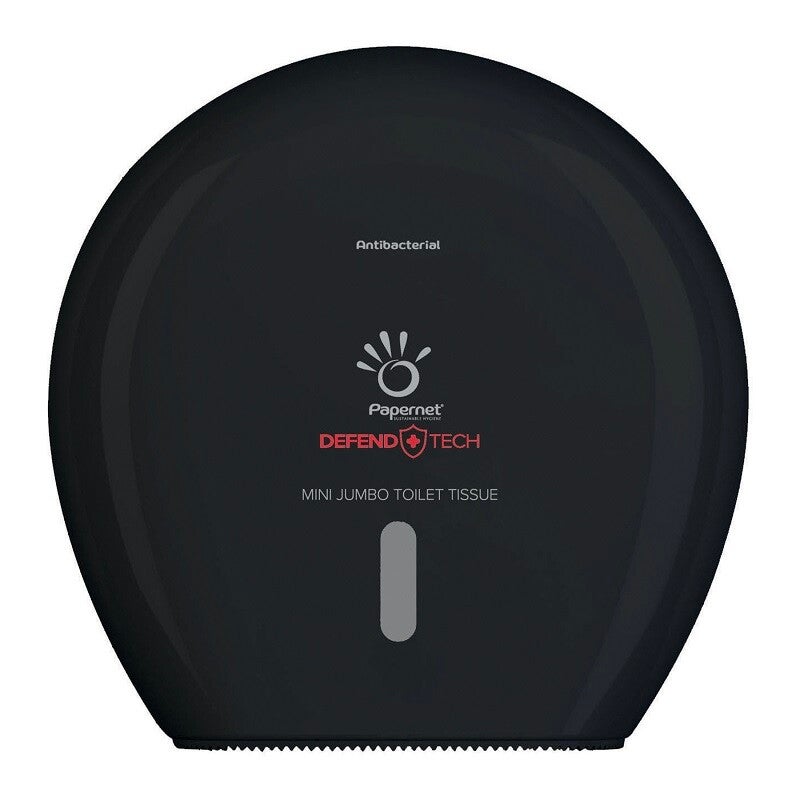 Tech Mini Jumbo Toilet Tissue Black Dispenser