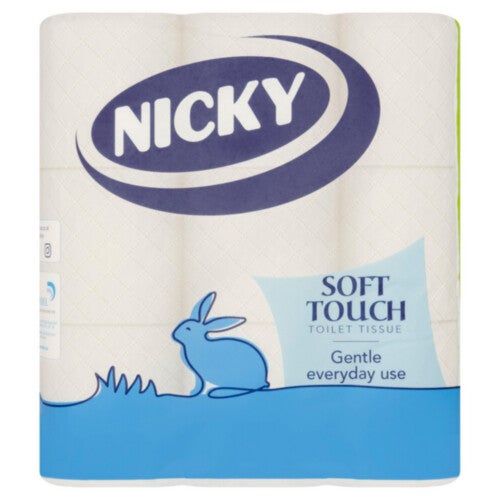 Soft Touch Toilet Tissue (9 pack)