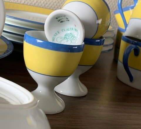 CH.FIELD HAVILAND 3点SET Mid 20th Century C H Field Haviland Limoges Demitasse/Espresso Set
