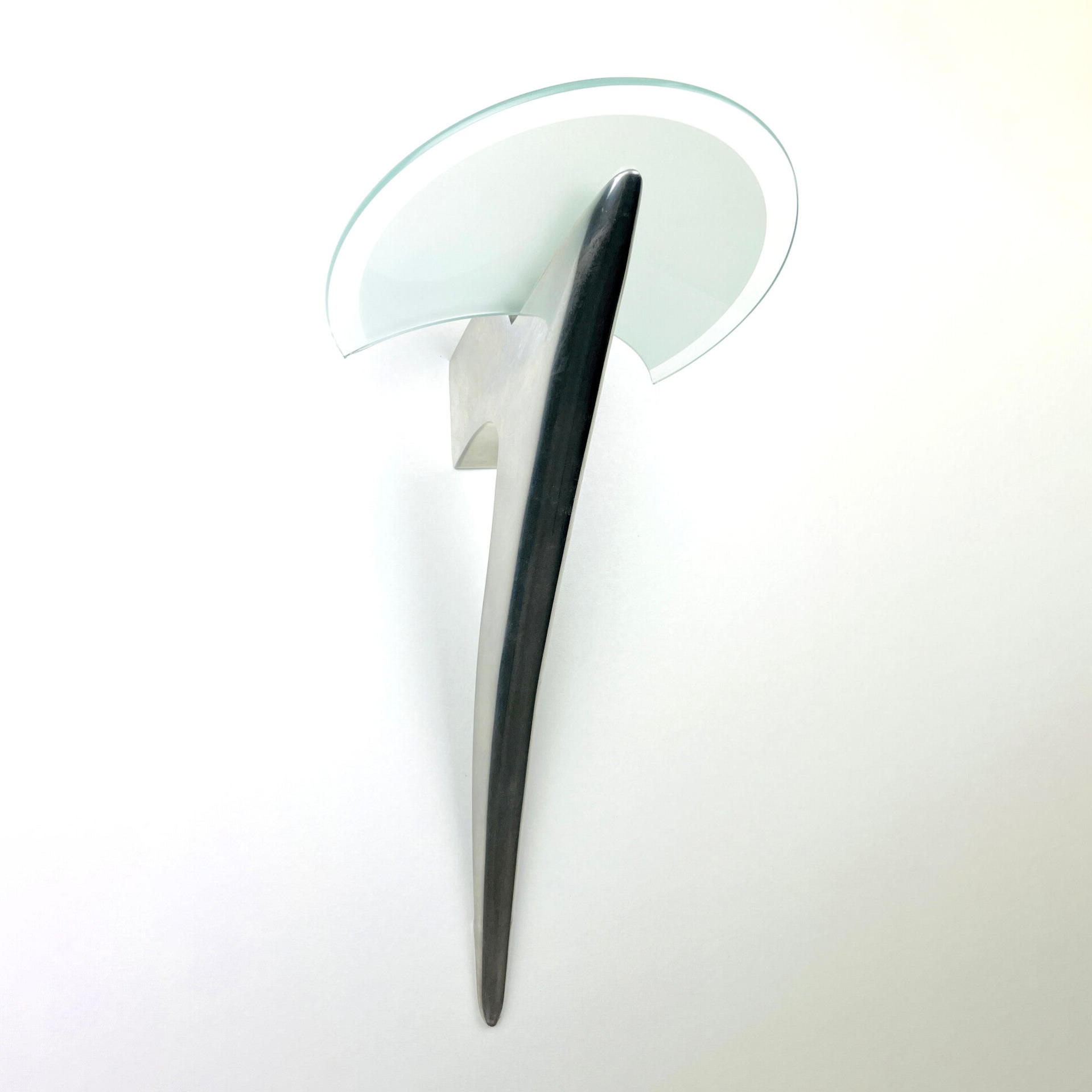 Taller Uno - Alien - Joan Augé - Wall lamp in Polished Aluminum