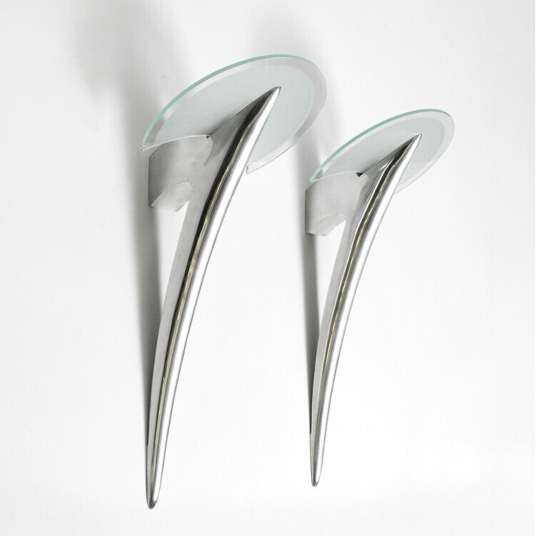 Taller Uno - Alien - Joan Augé - Wall lamps in Polished Aluminum