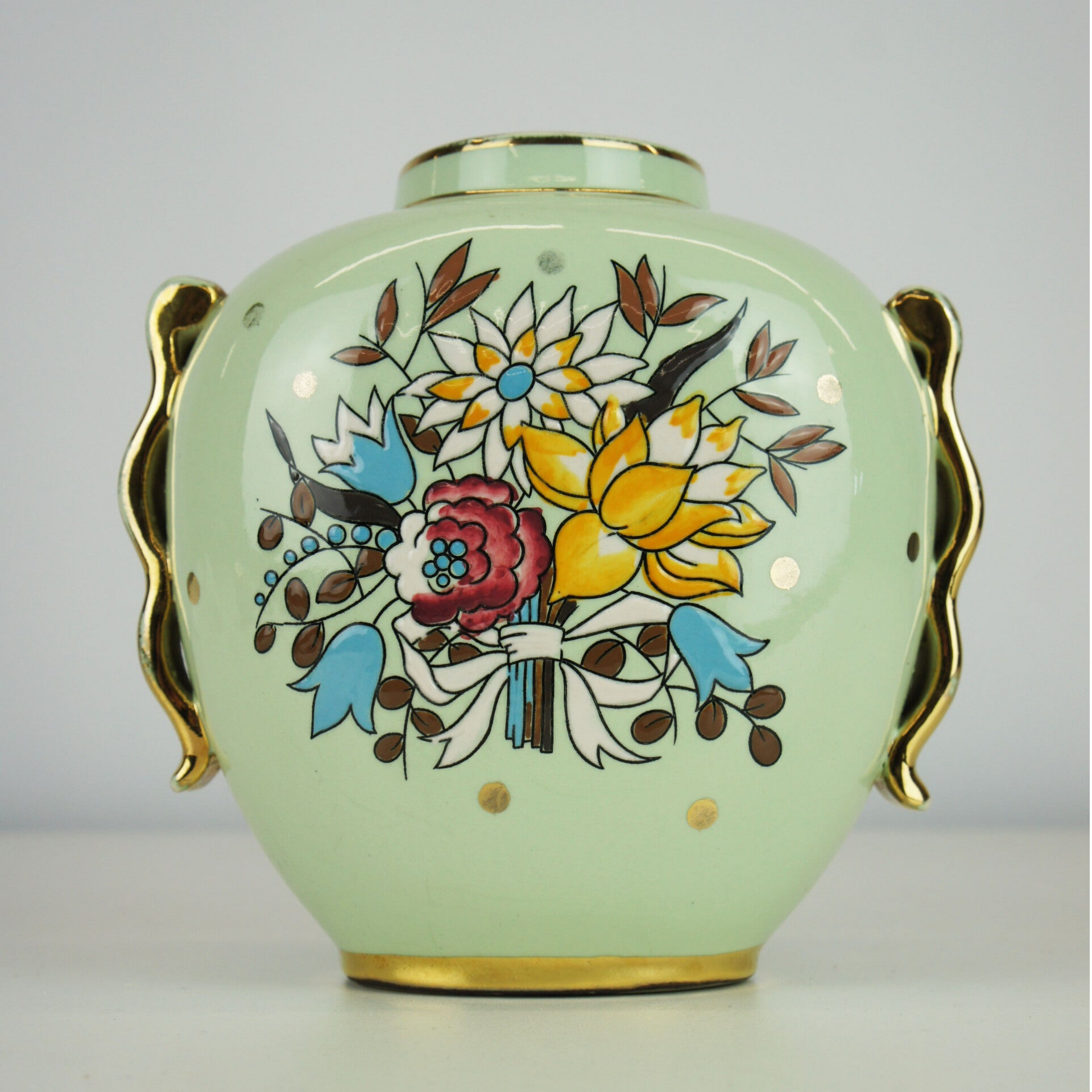 Raymond Chevalier - Decor 'Bouquet' - D5525 - Boch Frères