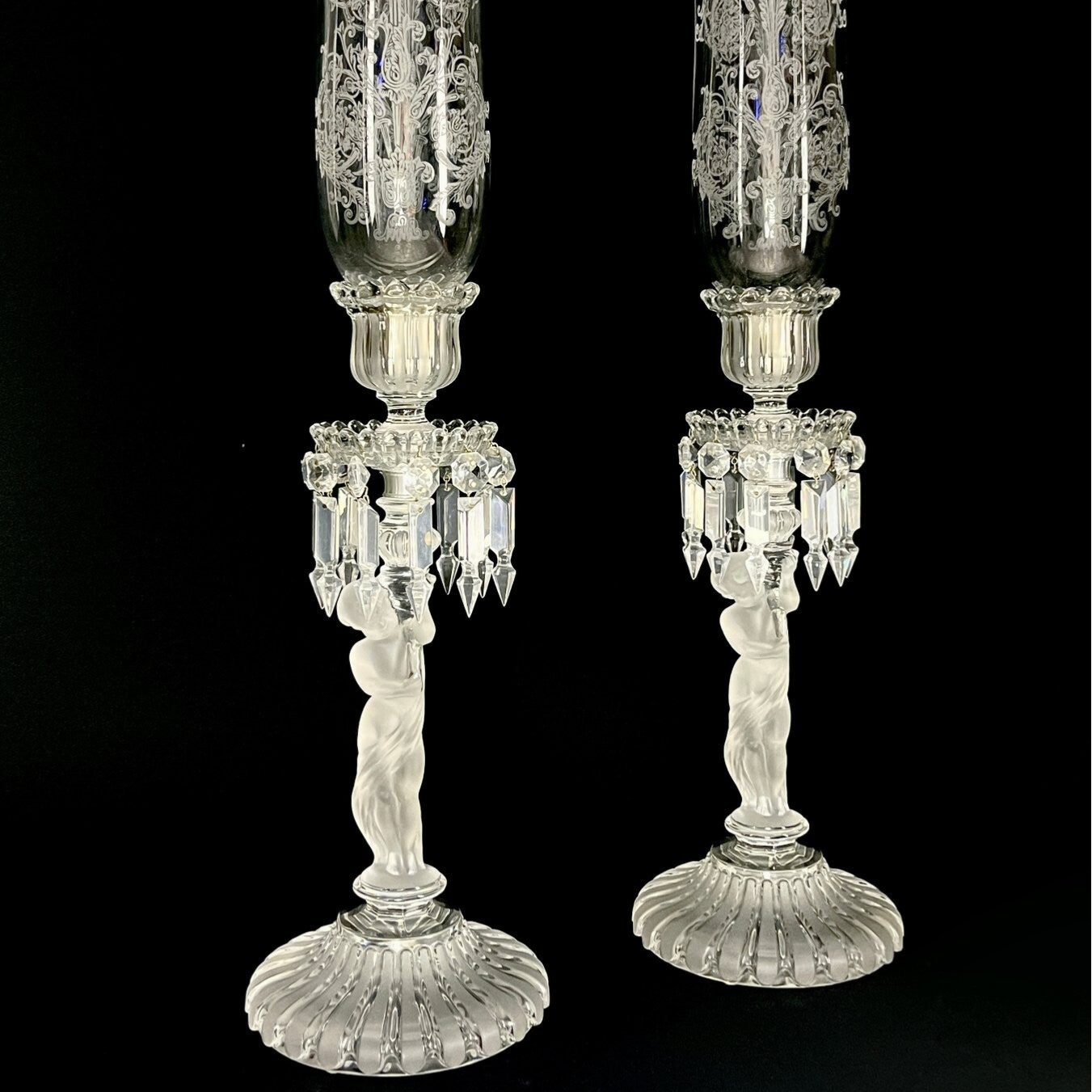 Baccarat - Crystal Candlesticks - Enfant