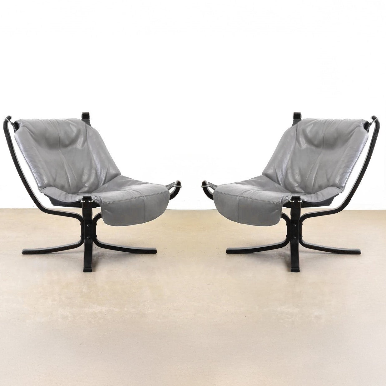 Vatne Møbler - Sigurd Ressell - Lounge chair - Falcon - Wood, Leather