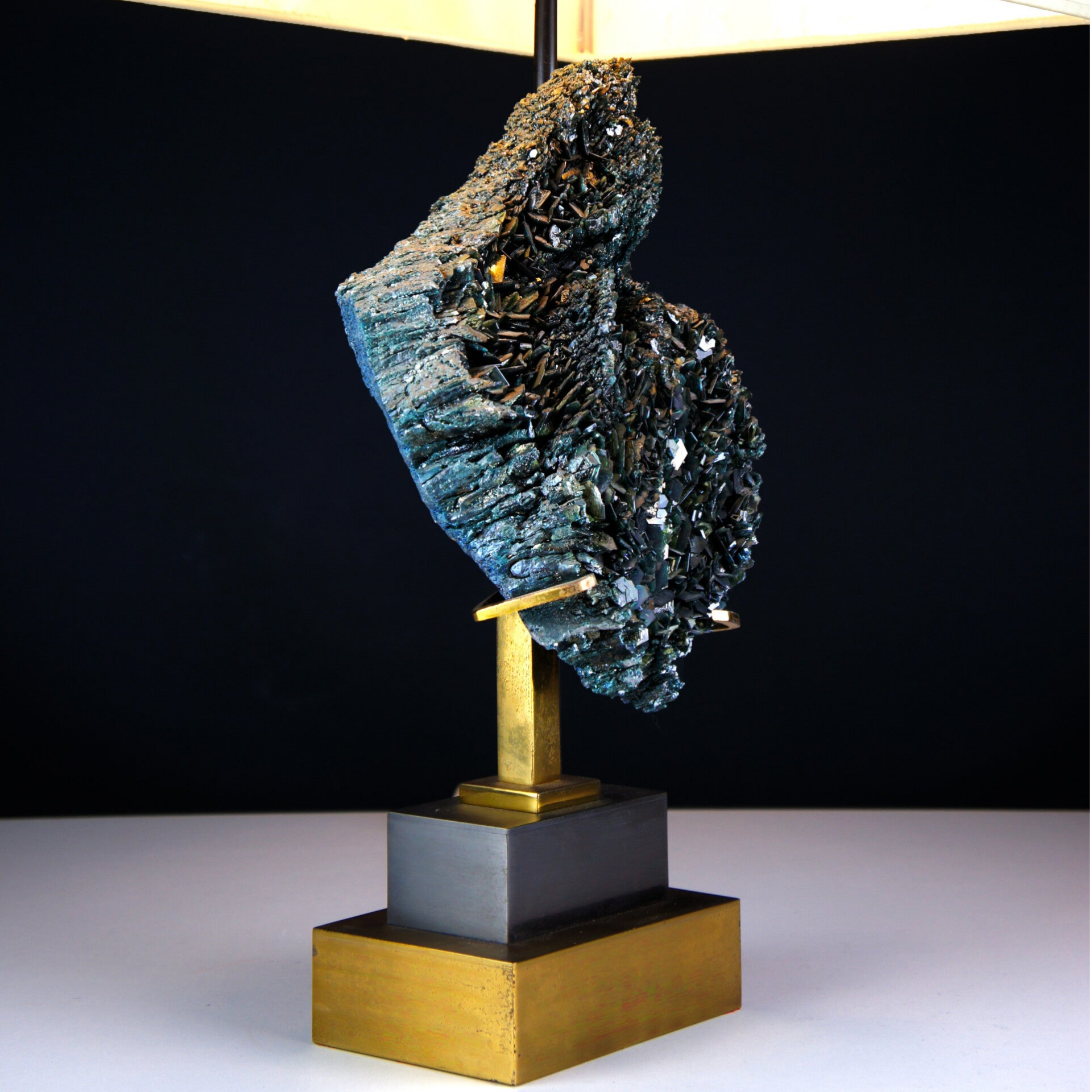 Table lamp - Crystallized Mineral 'Silicon Carbide' - 60s