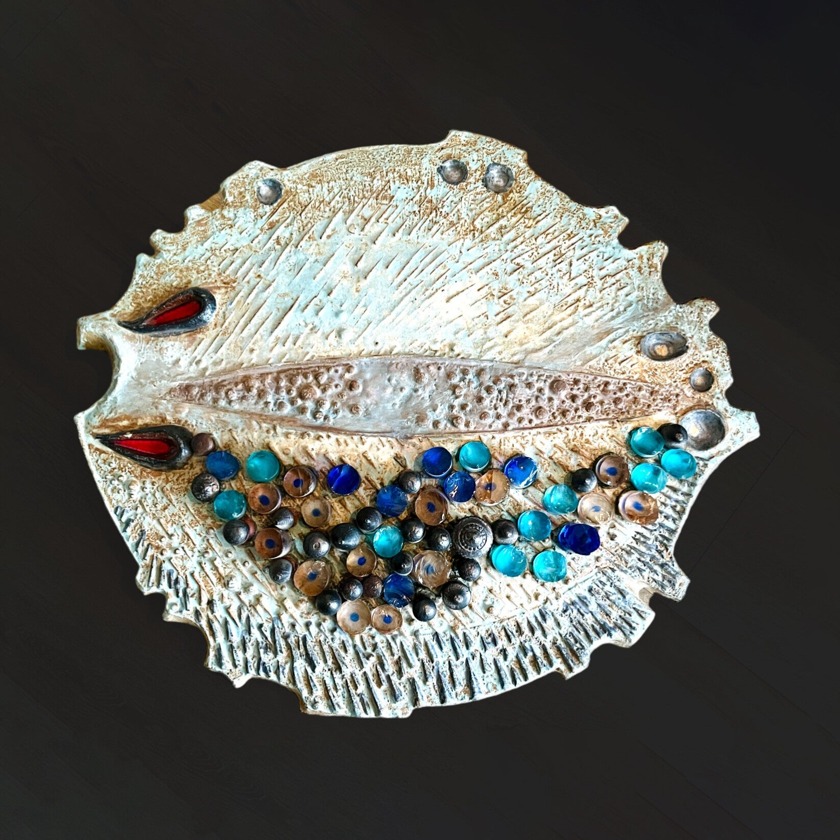 Amphora - Rogier Vandeweghe - Verry Large Flatfish - Wall Sculpture