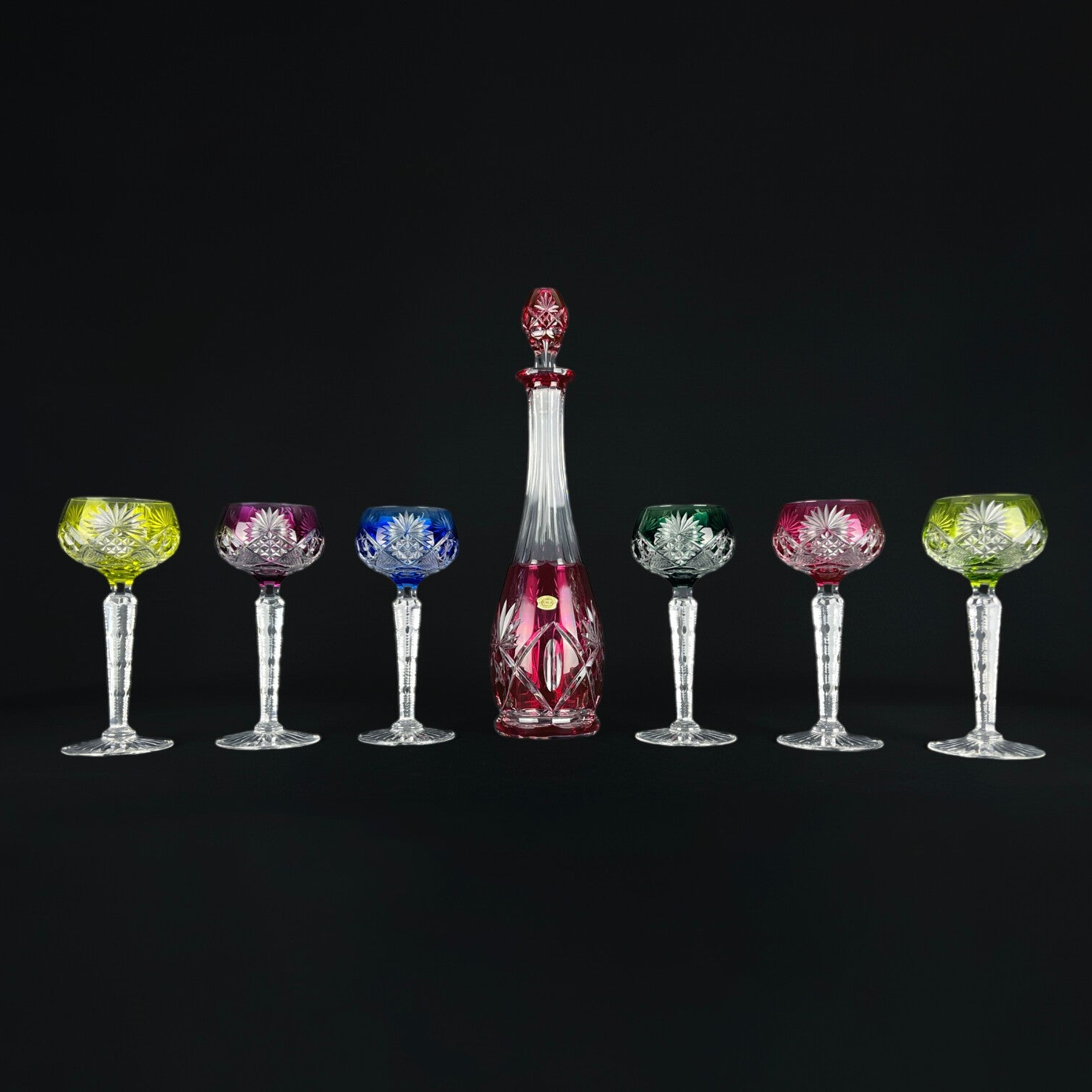 Val Saint Lambert - Berncastel & Saarlouis - Liqueur Set