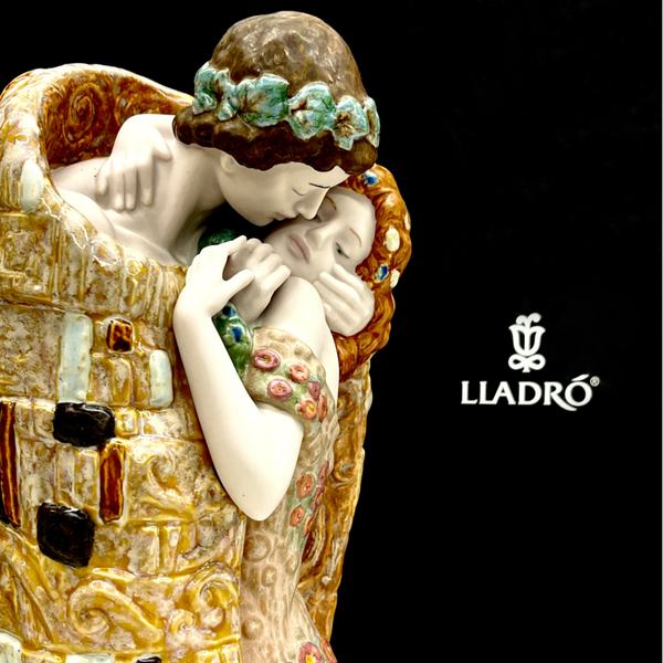 Lladro - The Kiss - After Gustav Klimt - Limited Gift Set - NEW