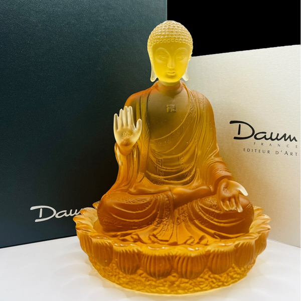 Daum Crystal - Amithaba Gold - Limited Edition 272/288 - New