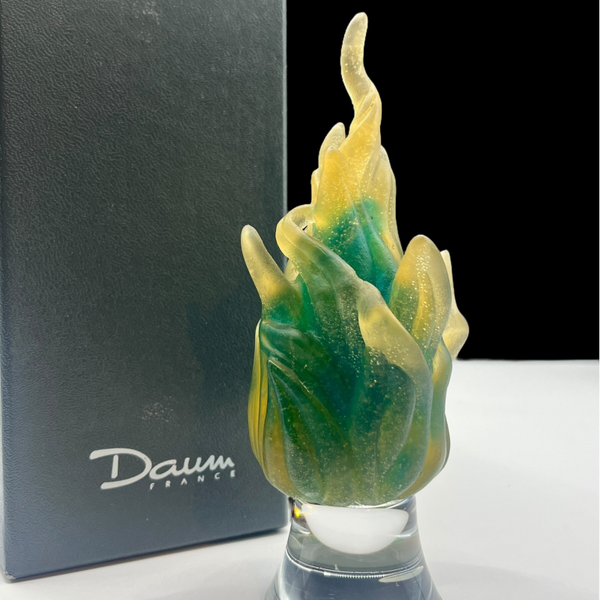 Daum Crystal - Pot Au Feu, 'Flame' - New