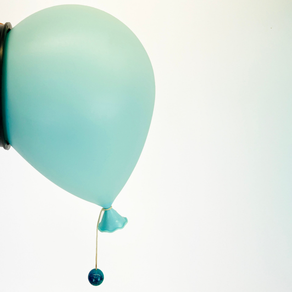 Bilumen - Yves Christin - Wall lamp - Ballon - Blue