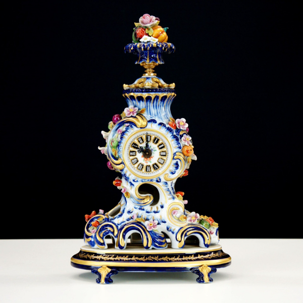 Giulia Mangani - Clock in Rococo Style - 70s