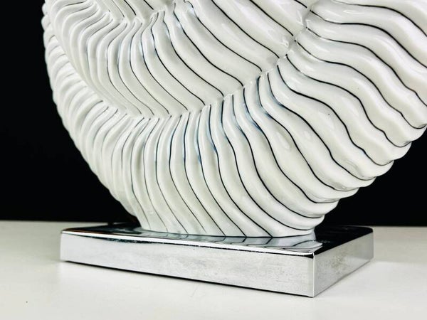 Giulia Mangani - Porcelain Shell Table Lamp - 1960/70s | Moett