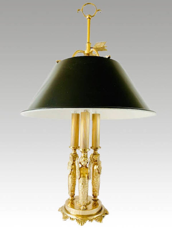 French Bouillotte - Angels - Table Lamp