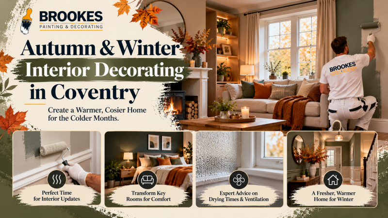 Autumn & Winter Interior Decorating Coventry
