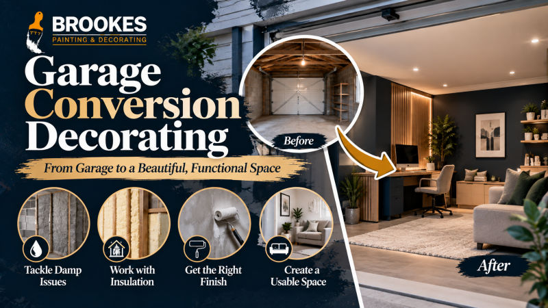 Garage Conversion Decorating Coventry