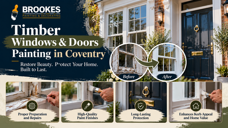 Timber Windows & Doors Painting
