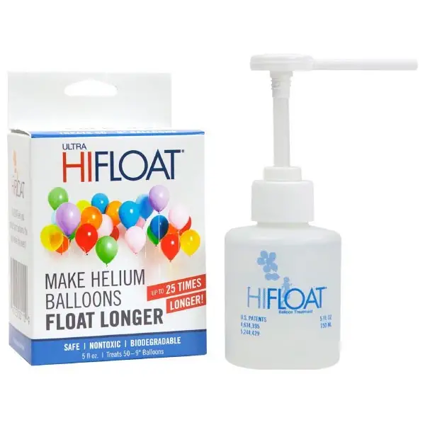 Hi-Float Gel | Voor Langere zweeftijd latex Ballonnen