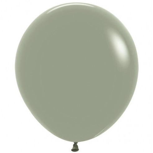 Laurel Green l | Latex Ballon Groot | 45 cm | Helium Ballon | Inclusief Helium en Lintje | Groen
