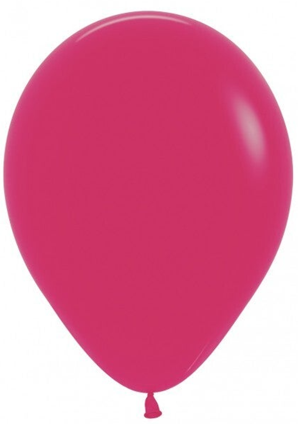 Raspberry Roze | Latex Helium Ballon | Inclusief Helium en Lintje | Roze