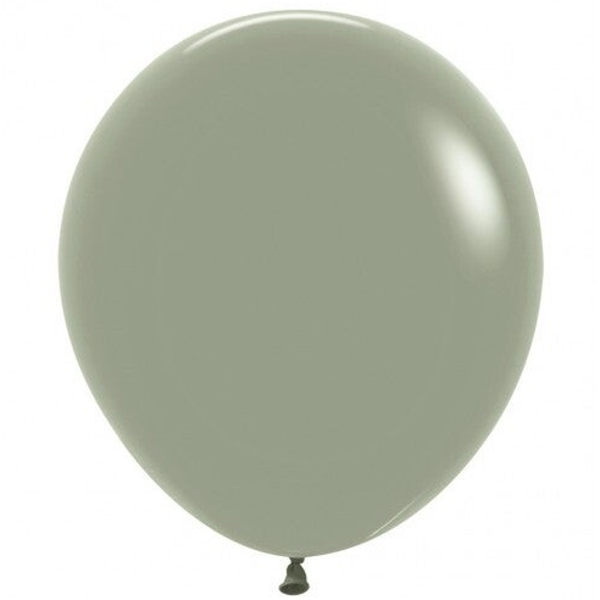 Laurel Green l | Latex Ballon Groot | 45 cm | Helium Ballon | Inclusief Helium en Lintje | Groen