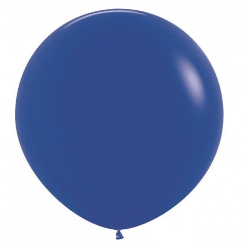 Reuze Ballon | Inclusief Helium en Lint | Latex Fashion | XL 60 cm | Konings Blauw