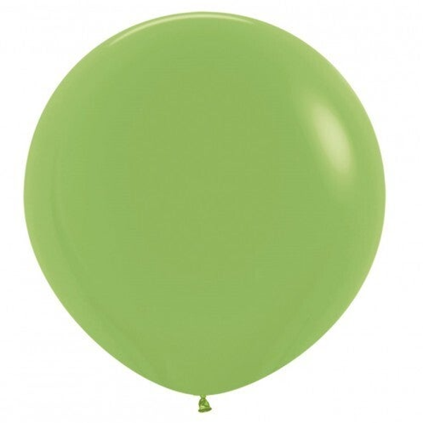 Reuze Ballon | Inclusief Helium en Lint | Latex Fashion | XL 60 cm | Kiwi Groen