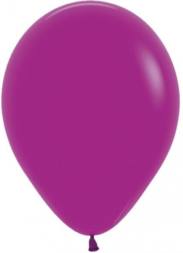 Orchid Paars | Pastel Latex Helium Ballon | Inclusief Helium en Lintje