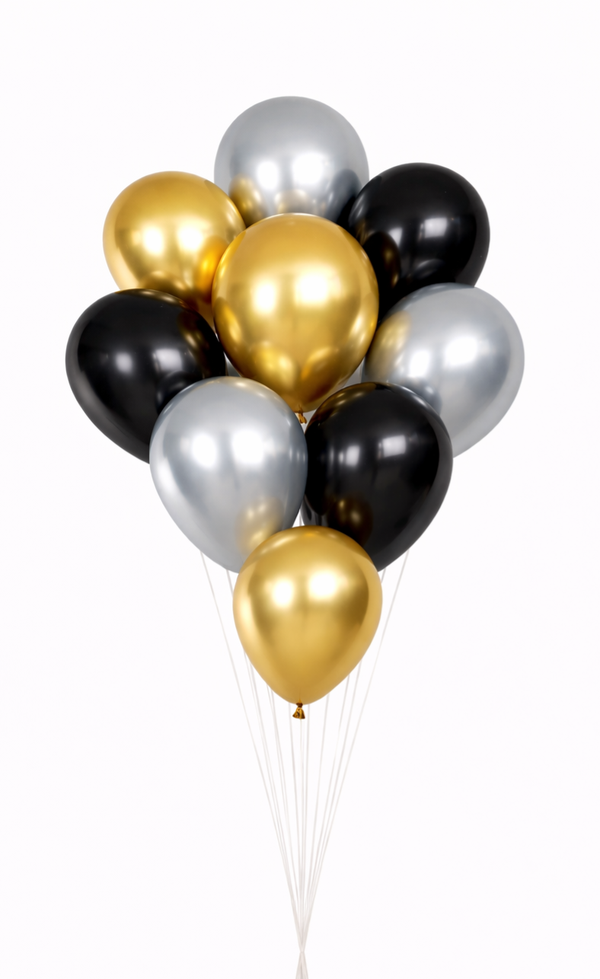 Tros Trio VIP Special Serie helium ballonnen,9 stuks inc helium