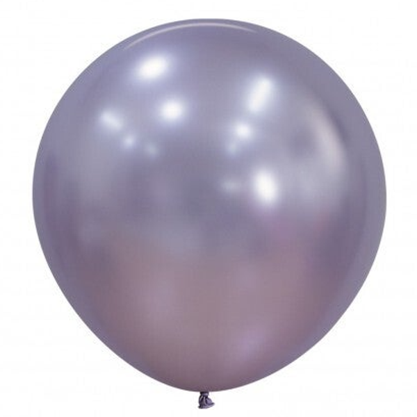 Reuze Ballon | Inclusief Helium en Lint | Latex Silk | XL 60 cm | Lila Paars